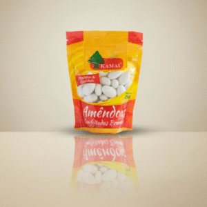 Amêndoas Confeitadas Brancas 200g - Kamal