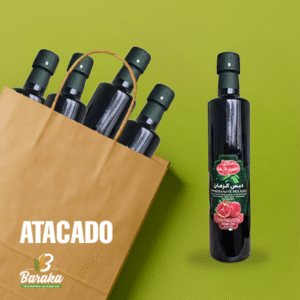 CAIXA - 12 Unid. - Melaço de Romã – Four Seasons (Quatro Estações) 650g cada