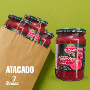 CAIXA - 12 Unid. - Pasta de Pimentão Suave – Four Seasons (Quatro Estações) 650g cada