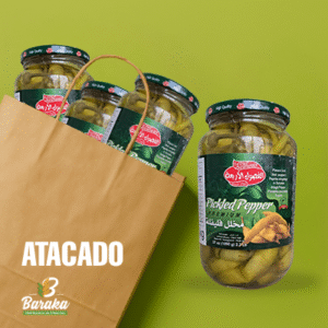 CAIXA - 12 Unid.  Pimenta em Conserva – Four Seasons (Quatro Estações) 1.050 g cada