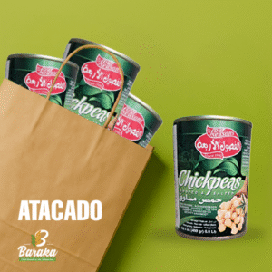 CAIXA - 24 Unid. Grão de Bico em Conserva – Four Seasons (Quatro Estações)