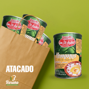 CAIXA - 24 Unid. Pasta de Grão de Bico – Four Seasons (Quatro Estações)