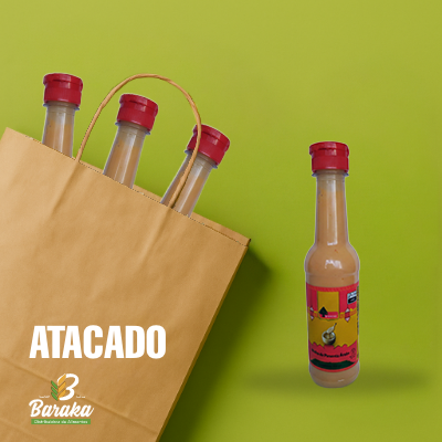 Atacado MOLHO DE PIMENTA ARÁBE 150ml (24 UN)