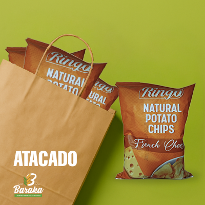 Atacado SALGADINHO SABOR QUEIJO FRANCÊS 50g (24 UN)