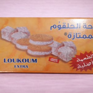Loukoum Extra com Biscoito (Recheado)