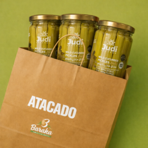 Pepino Selvagem em Conserva Judi – 600g ATACADO (12 Unidades)