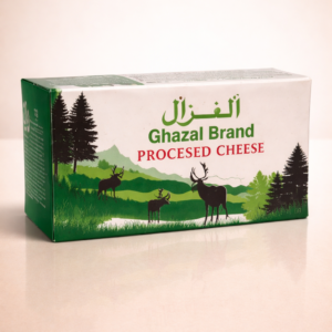 Queijo processado  Importado da marca Ghazal Brand