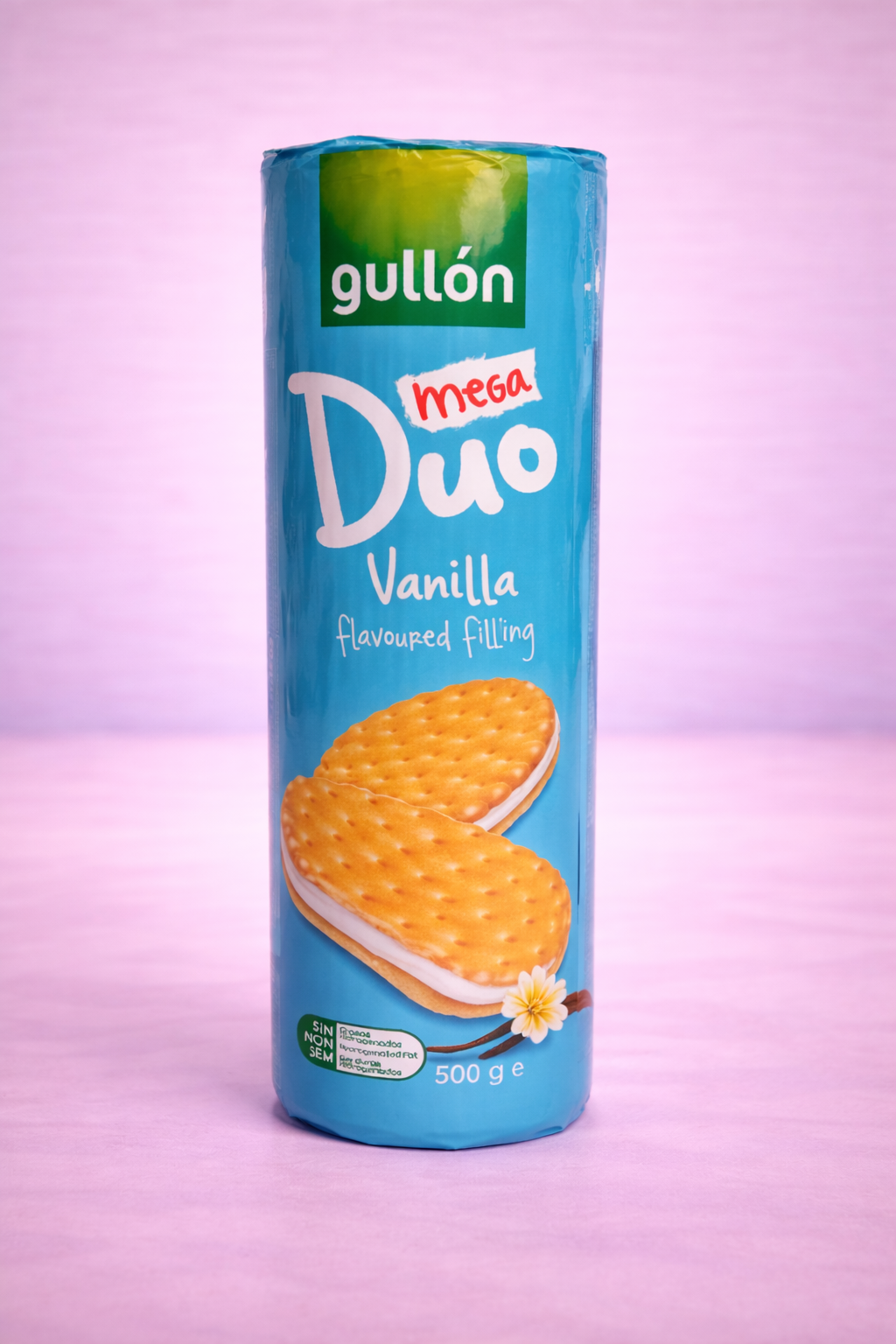 Biscoito Gullón Mega Duo Vanilla