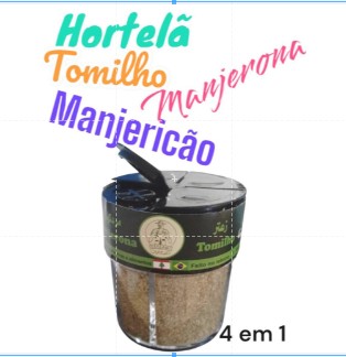 Tempero de Pizza e Massa / Manjerição, Hortelã, Tomilho e Manjerona - Imagem 2
