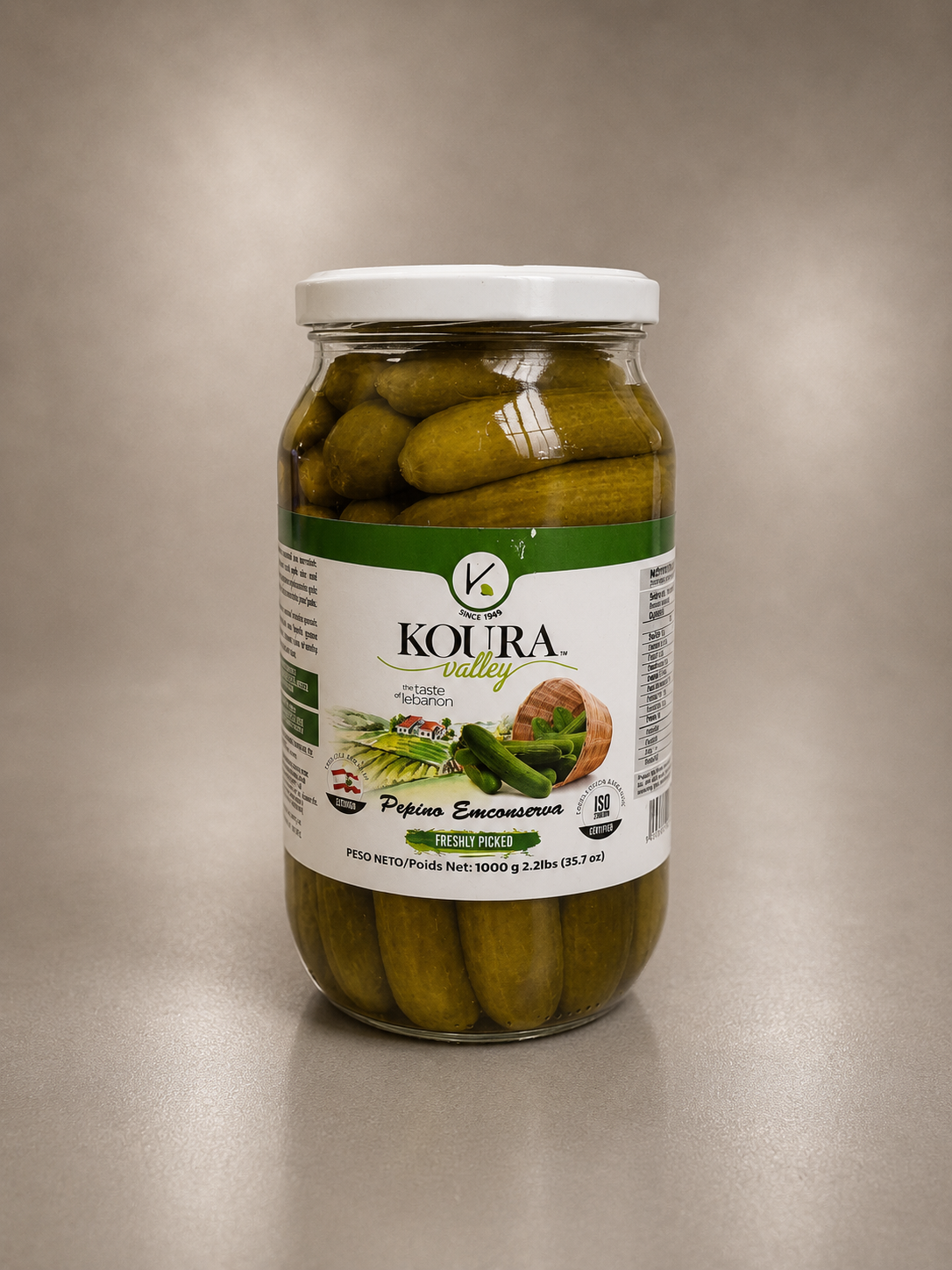 Pepinos em Conserva – KOURA 1000G